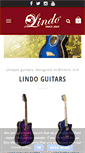 Mobile Screenshot of lindoguitars.com